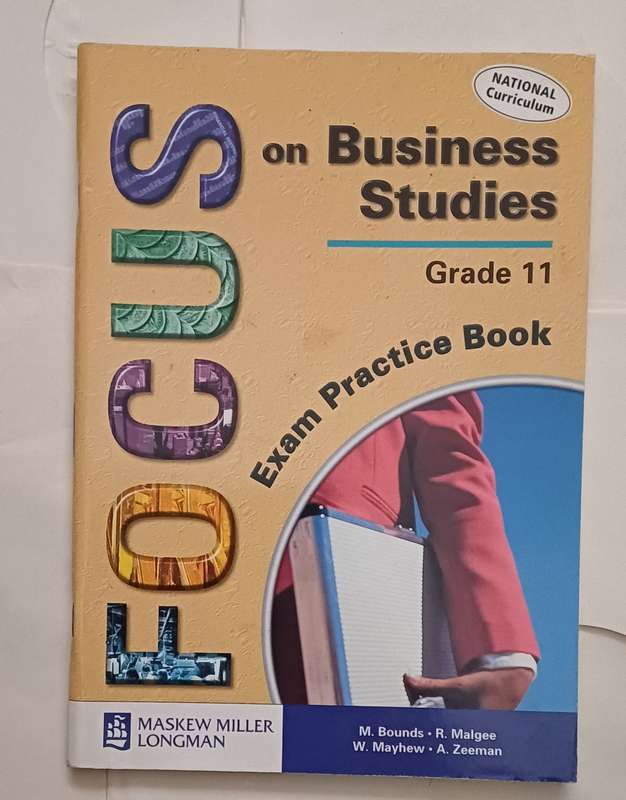 FOCUS ON BUSINESS STUDIES GRADE 11