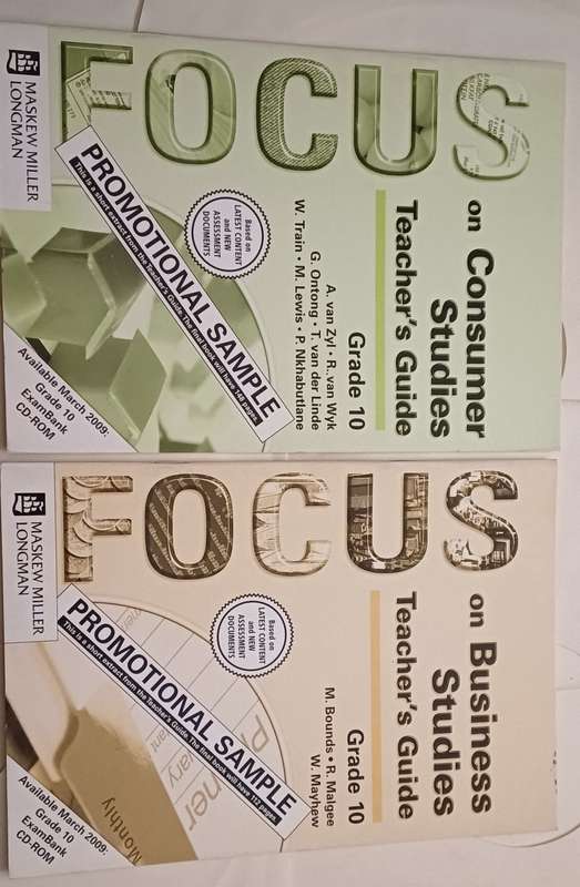 FOCUS ON TEACHER'S GUIDE GRADE 10 PROMOTIONAL SAMPLE