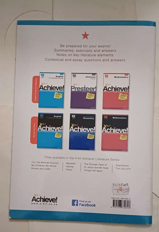 CAPS X-KIT ACHIEVE! TSOTSI ATHOL FUGARD LANGUAGE GRADE 11