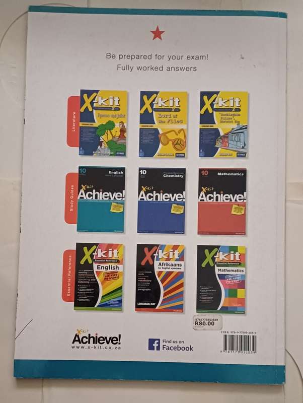 CAPS X-KIT ACHIEVE! ENGLISH HOME LANGUAGE EXAM PRACTICE BOOK GRADE 10