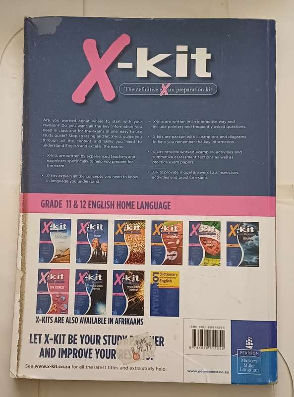 X-KIT ACHIEVE! THE DEFINITIVE EXAM PREPARATION KIT ENGLISH HOME LANGUAGE GRADE 11 & 12