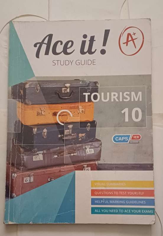 CAPS ACE IT! STUDY GUIDE TOURISM GRADE 10