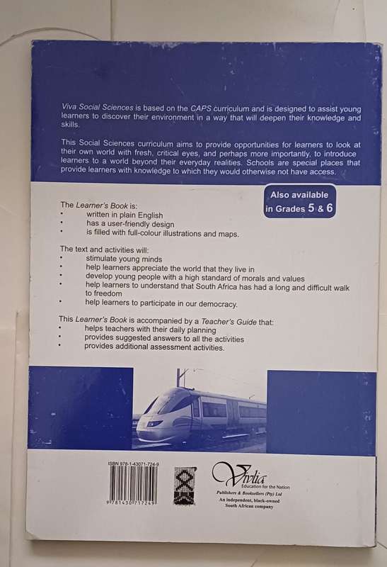 CAPS VIVA SOCIAL SCIENCES TEACHER'S GUIDE GRADE 4