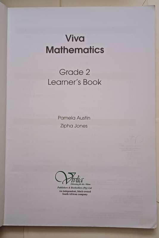 CAPS VIVA MATHEMATICS LEARNER'S BOOK GRADE 2