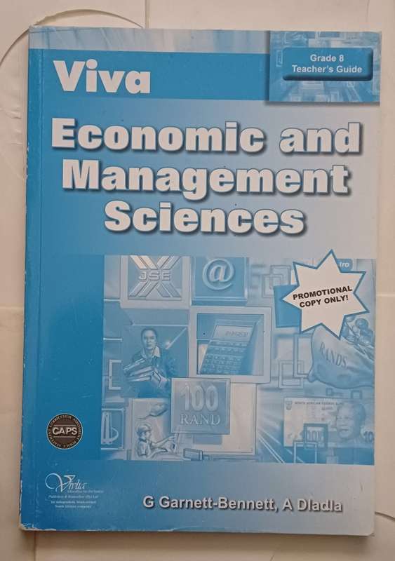 CAPS VIVA ECONOMIC AND MANAGEMENT SCIENCES TEACHER'S GUIDE GRADE 8