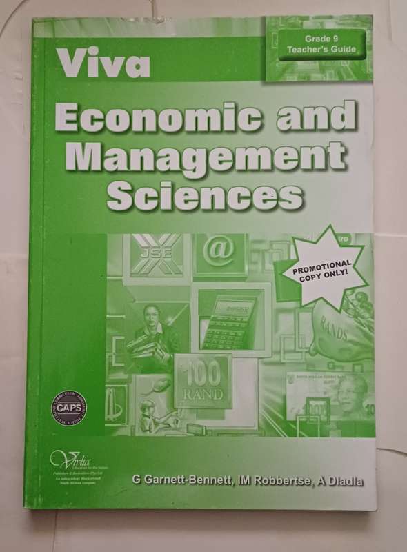 CAPS VIVA ECONOMIC AND MANAGEMENT SCIENCES TEACHER'S GUIDE GRADE 9