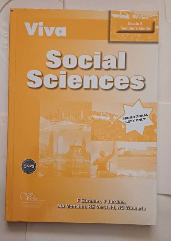 CAPS VIVA SOCIAL SCIENCES TEACHER'S GUIDE GRADE 8