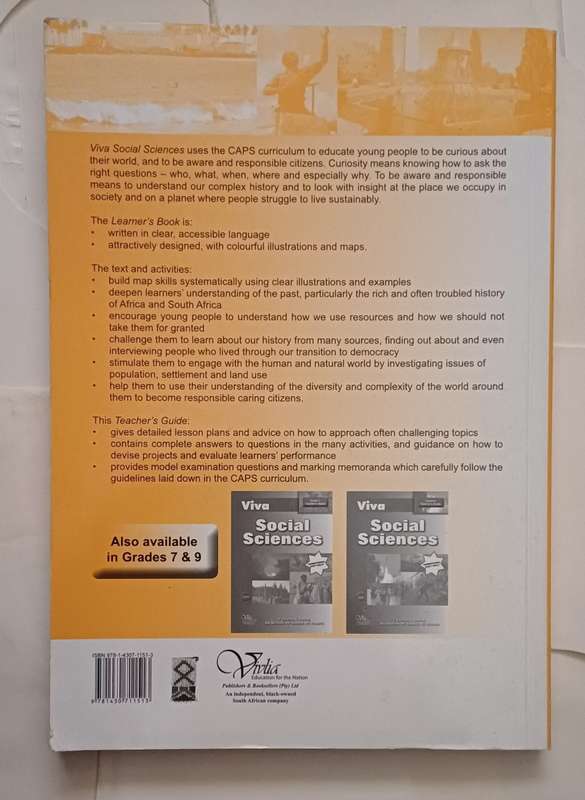 CAPS VIVA SOCIAL SCIENCES TEACHER'S GUIDE GRADE 8