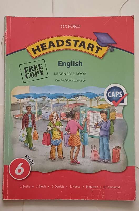 OXFORD HEADSTART ENGLISH LEARNER'S BOOK GRADE 6