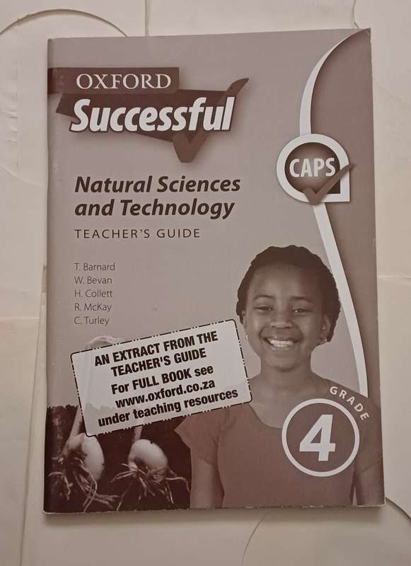 CAPS OXFORD SUCCESSFUL NATURAL SCIENCE AND TECHNOLOGY TEACHER'S GUIDE GRADE 4