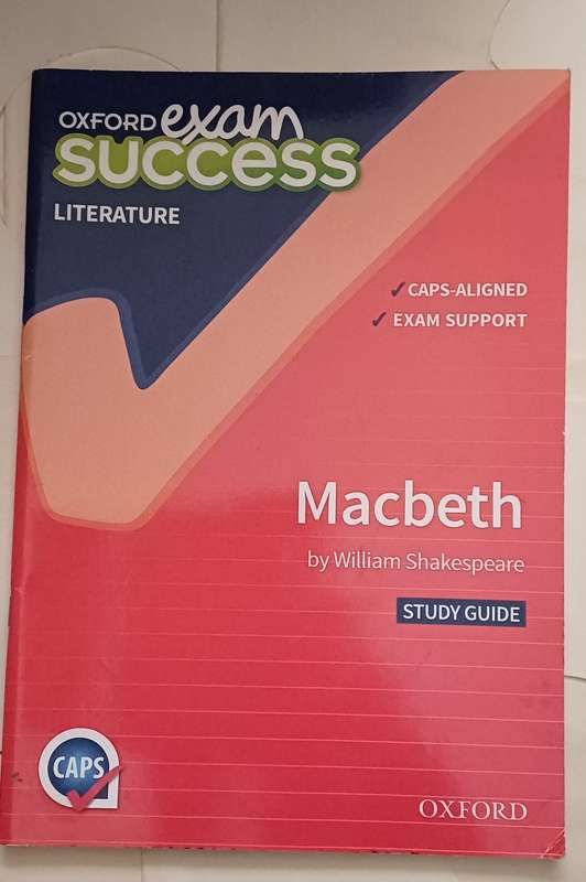 CAPS OXFORD EXAM SUCCESS LITERATURE MACBETH STUDY GUIDE