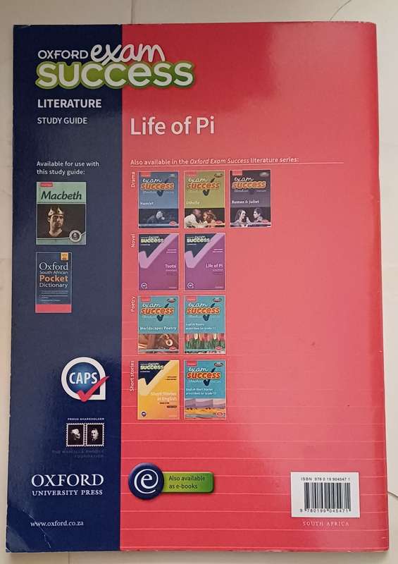 CAPS OXFORD EXAM SUCCESS LITERATURE MACBETH STUDY GUIDE