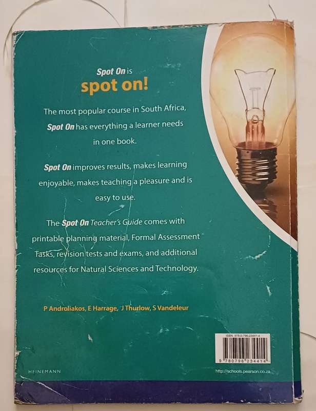 CAPS SPOT ON NATURAL SCIENCES AND TECHNOLOGY LEARNER'S BOOK GRADE 6
