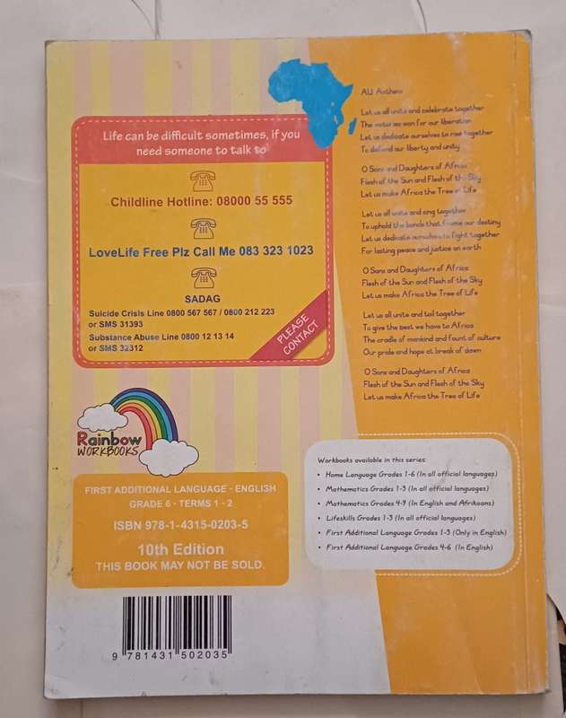 CAPS ENGLISH FIRST ADDITIONAL LANGUAGE BOOK 1 TERMS 1-2 GRADE 6