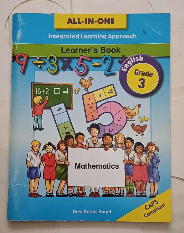 CAPS ALL IN ONE LEARNER'S BOOK MATHEMATICS ENGLISH GRADE 3