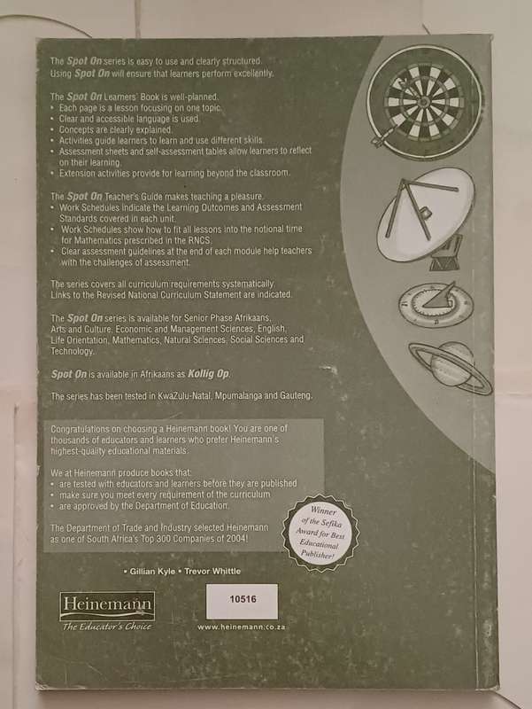 NCS SPOT ON MATHEMATICS TEACHER'S GUIDE GRADE 8