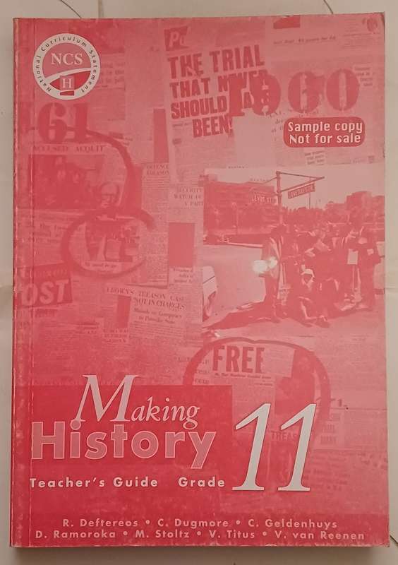 NCS MAKING HISTORY TEACHER'S GUIDE GRADE 11