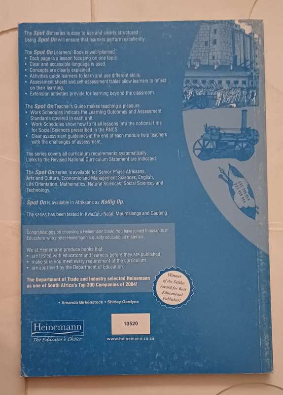 NCS SPOT ON SOCIAL SCIENCES TEACHER'S GUIDE GRADE 8