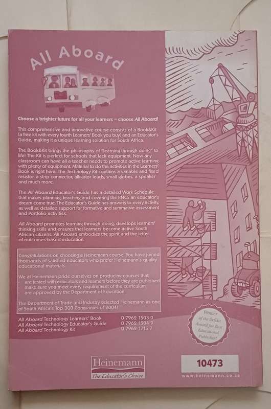 NCS ALL ABOARD TECHNOLOGY EDUCATOR'S GUIDE GRADE 8