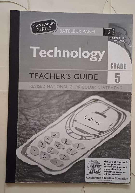STEP AHEAD SERIES BATELEUR PANEL TECHNOLOGY TEACHER'S GUIDE GRADE 5