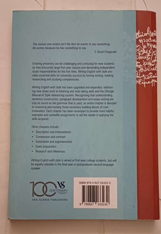 WRITING ENGLISH WITH STYLE SECOND EDITION DIANNE SHOBER