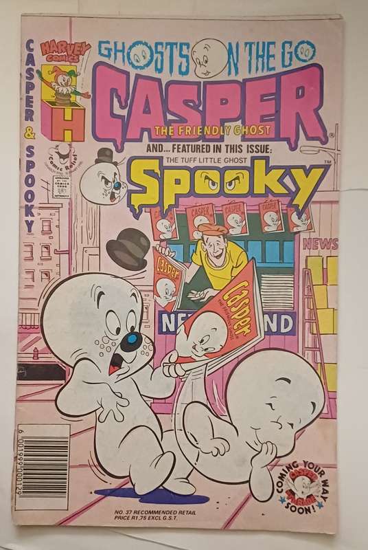 HARVEY COMICS - CASPER NO 37