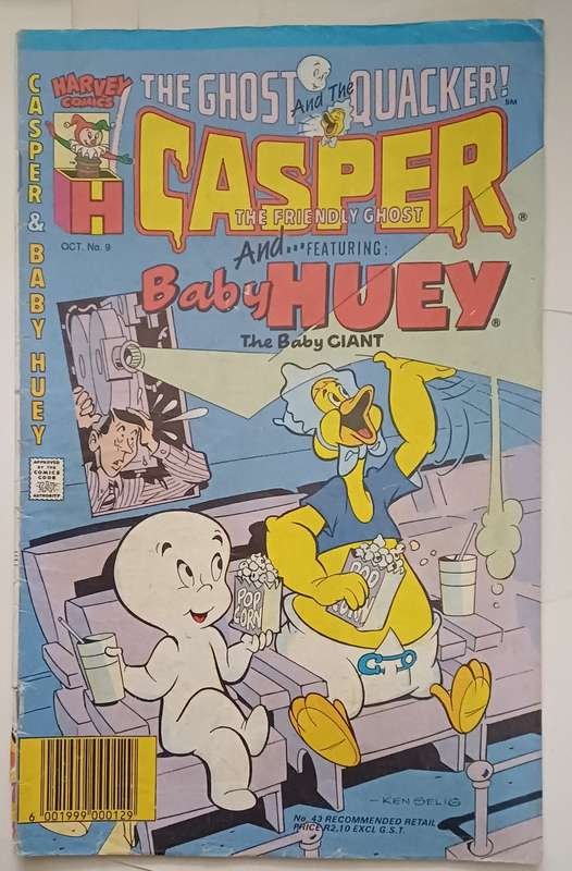 HARVEY COMICS - CASPER GHOSTLAND NO 43