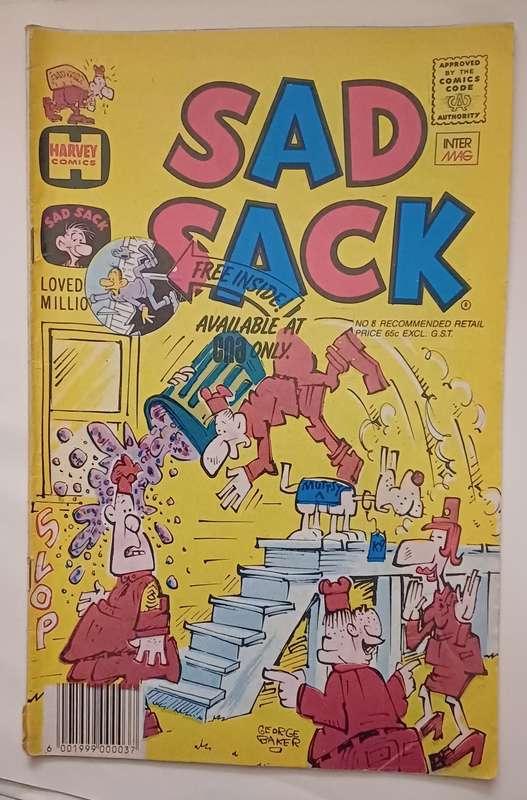 HARVEY COMICS - SAD SACK NO 8