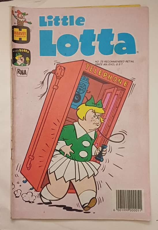 HARVEY COMICS - LITTLE LOTTA NO 20