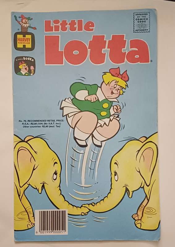 HARVEY COMICS - LITTLE LOTTA NO 70