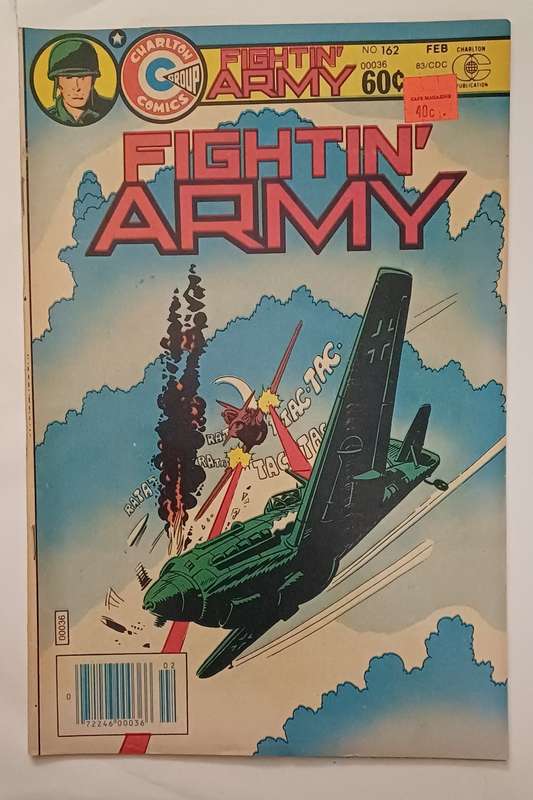 CHARLTON COMICS - FIGHTIN ARMY NO 162