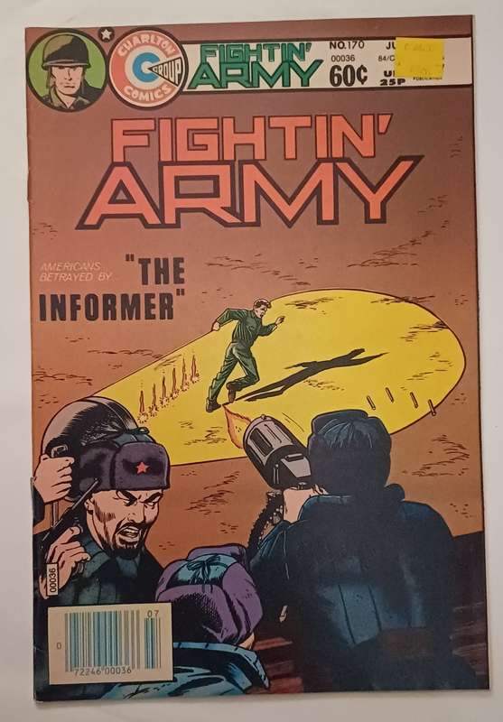 CHARLTON COMICS - FIGHTIN ARMY NO 170