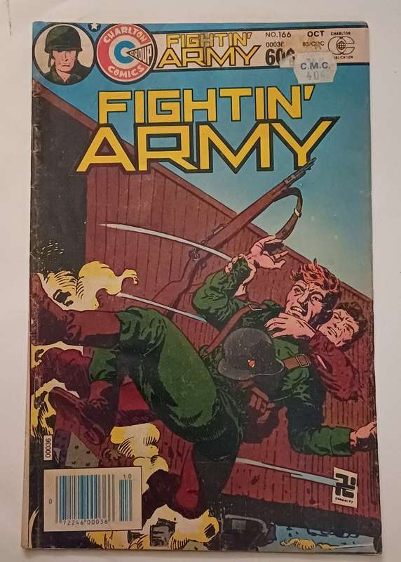 CHARLTON COMICS - FIGHTIN ARMY NO 166