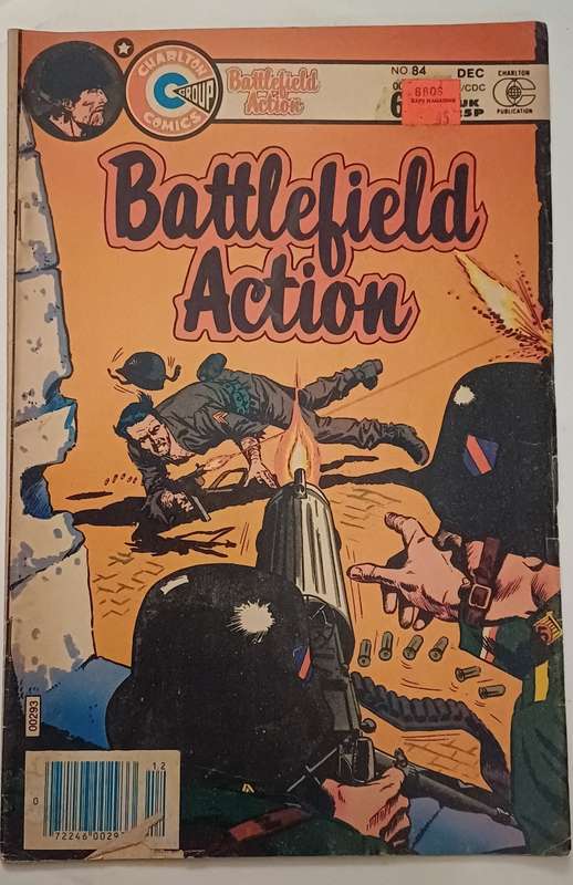 CHARLTON COMICS - BATTLEFIELD ACTION NO 84
