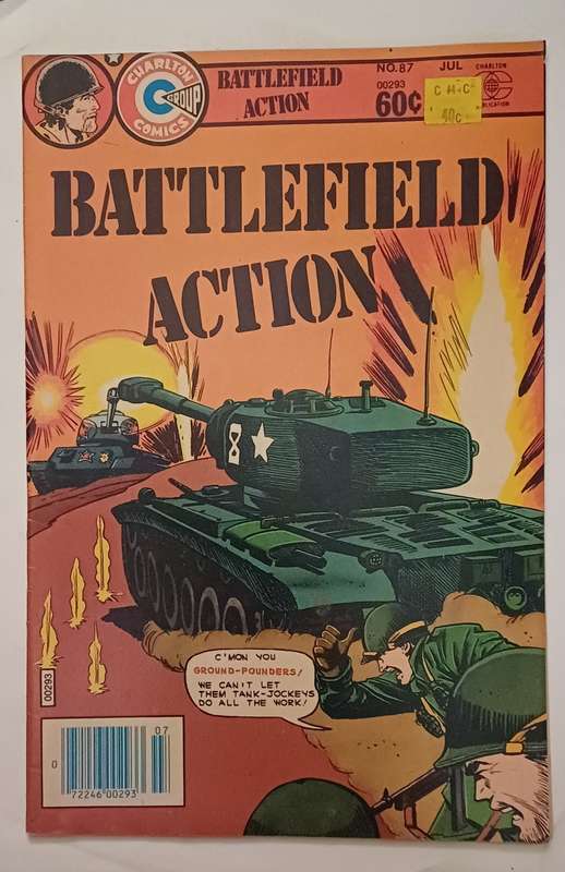 CHARLTON COMICS - BATTLEFIELD ACTION NO 87