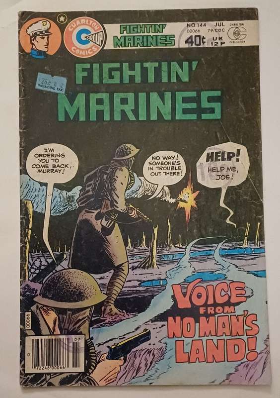 CHARLTON COMICS - FIGHTIN MARINES NO 144
