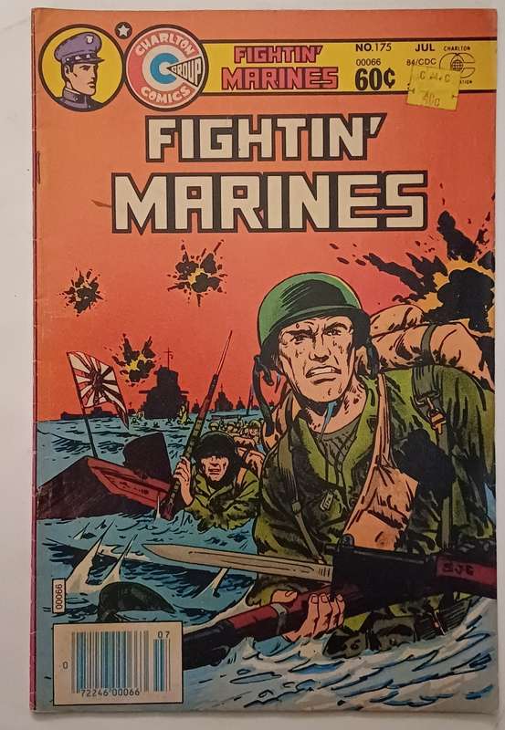 CHARLTON COMICS - FIGHTIN MARINES NO 175