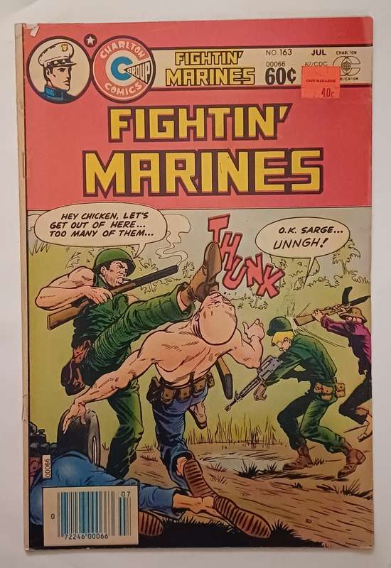 CHARLTON COMICS - FIGHTIN MARINES NO 163