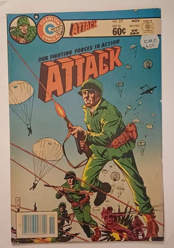 CHARLTON COMICS - ATTACK NO 37