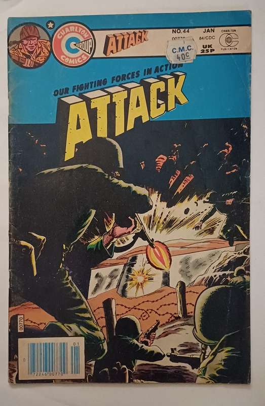 CHARLTON COMICS - ATTACK NO 44