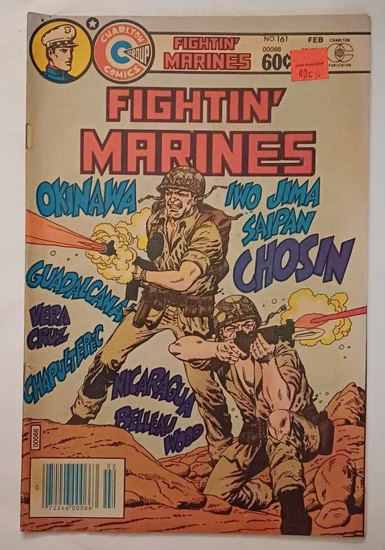 CHARLTON COMICS - FIGHTIN MARINES NO 161