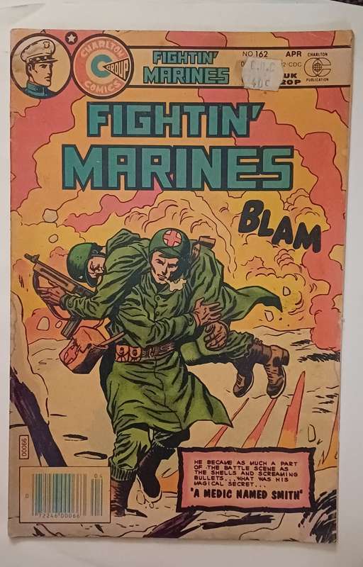 CHARLTON COMICS - FIGHTIN MARINES NO 162