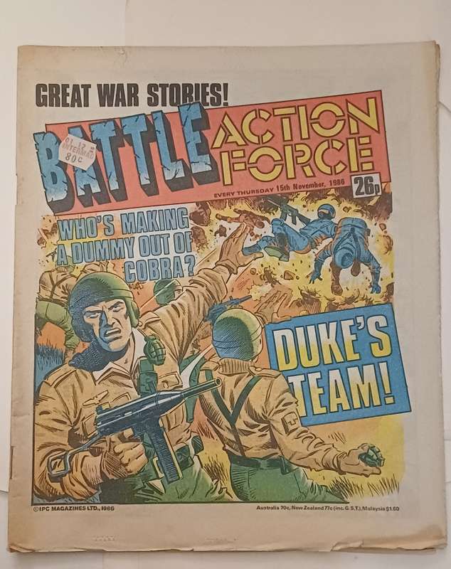 BATTLE ACTION FORCE - DUKE'S TEAM!