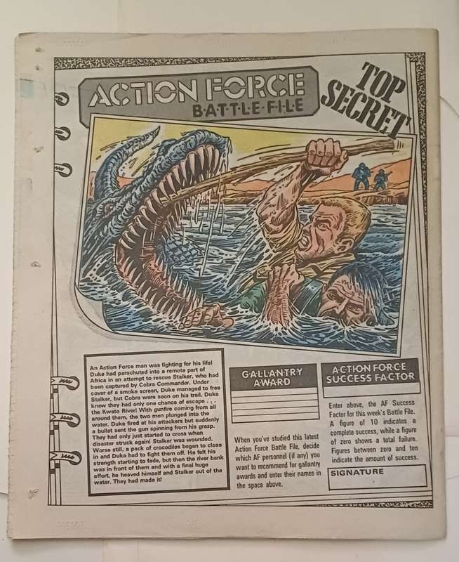 BATTLE ACTION FORCE - DISASTER FOR DUKE!
