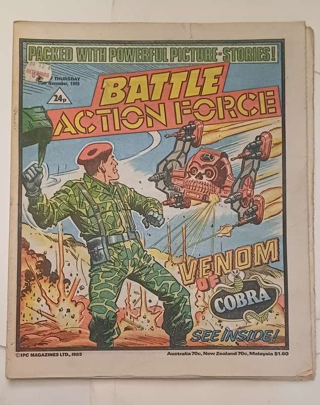 BATTLE ACTION FORCE - VENOM OF COBRA
