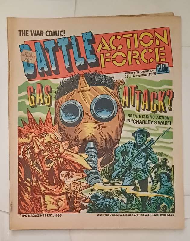 BATTLE ACTION FORCE - GAS ATTACK?