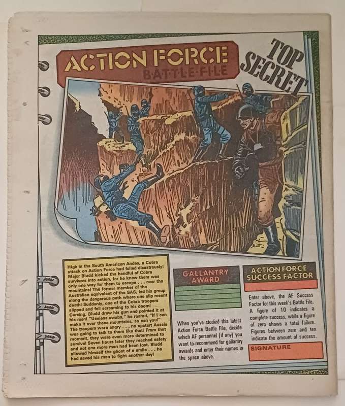 BATTLE ACTION FORCE - A NIGHTMARE FOR IAN WILSON!