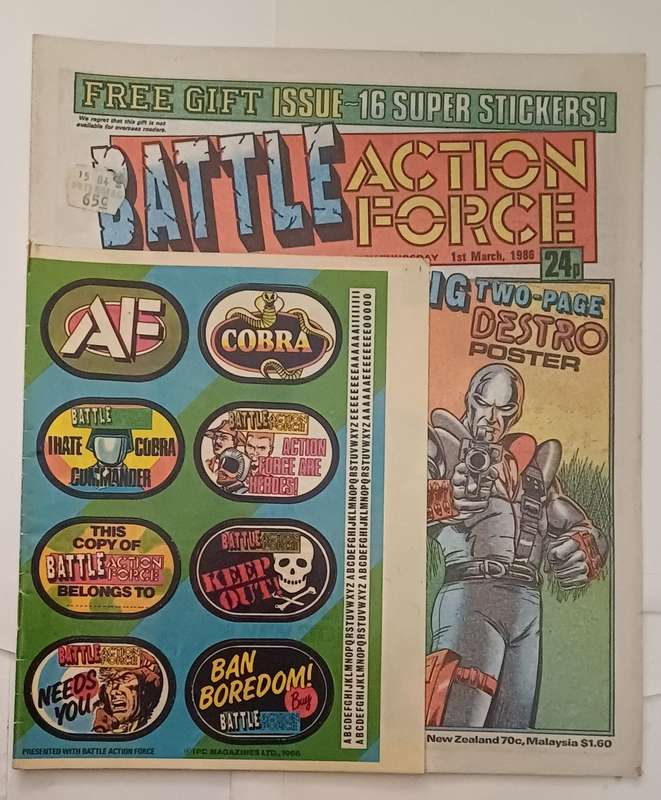 BATTLE ACTION FORCE - BATTLE FILE GUNG HO GETS TOUGH!