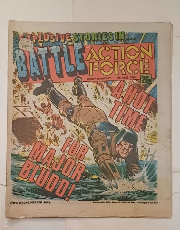 BATTLE ACTION FORCE - A HOT TIME FOR MAJOR BLUDD!