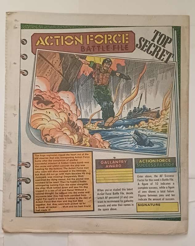 BATTLE ACTION FORCE - A HOT TIME FOR MAJOR BLUDD!